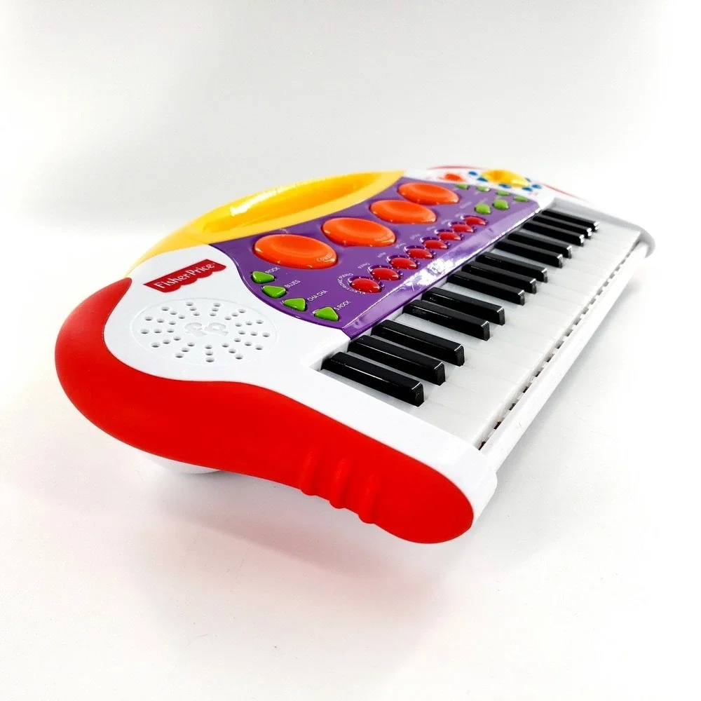 Fisher Price Teaching Keys Keyboard Kids Electronic Piano 32 Keys 380000 Tested